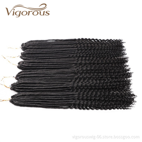 Cheapest Wholesale Kinki Twist Curly Extensions Wigs Long Synthetic Hair Crochet Hairpiece Afro Kinky Locks Meches Braids